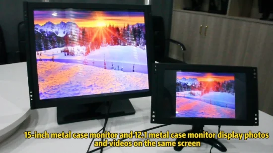 12-дюймовый резистивный сенсорный ЖК-экран в металлическом корпусе Mult