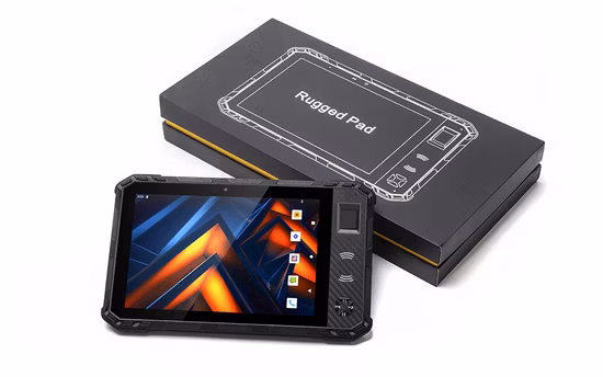 Образец индивидуальной настройки сканера штрих-кода Класс защиты IP67, защищенный от атмосферных воздействий, экстремальный планшетный ПК, 7800 мАч, 8-дюймовый прочный планшет на базе Android